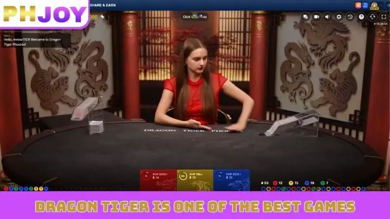 Dragon Tiger is one of the best games