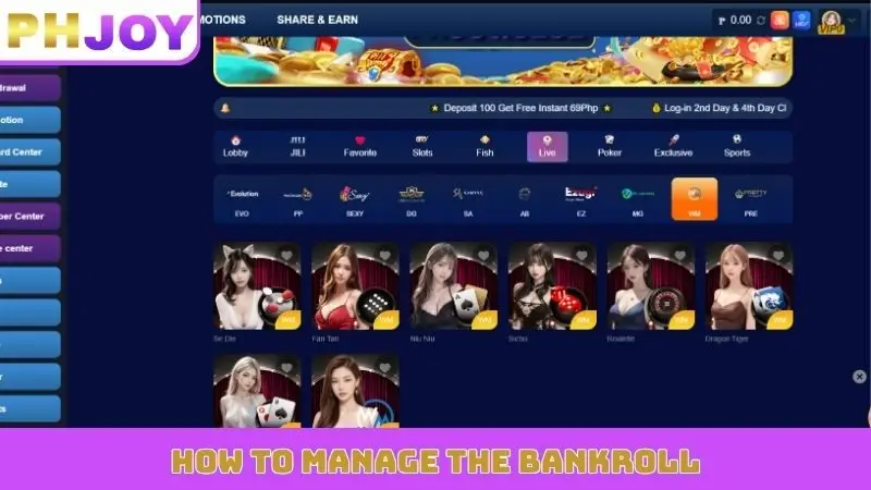 How to manage the bankroll