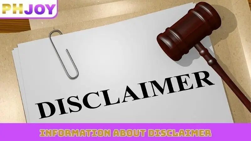 Important information about responsibility