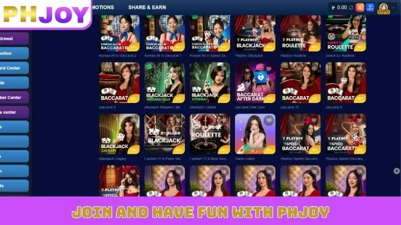 Join and have fun with PHJOY