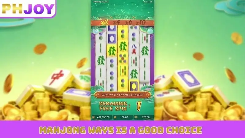 Mahjong ways is a good choice  