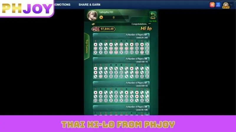 Thai Hi-Lo from PHJOY