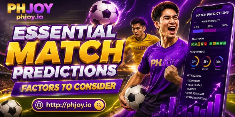 Essential Match Predictions Factors To Consider